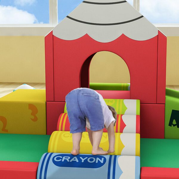 SPK14591 Kids Crayon Soft Play House — изображение 3
