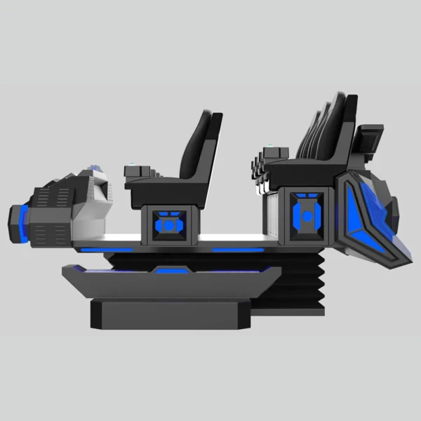 SVD015 Six-man Chariot VR Game - Image 4